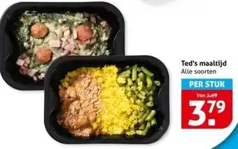 Hoogvliet Ted's maaltijd aanbieding