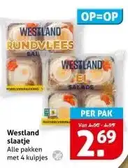 Hoogvliet Westland slaatje aanbieding