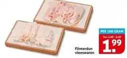 Hoogvliet Flinterdun vleeswaren aanbieding