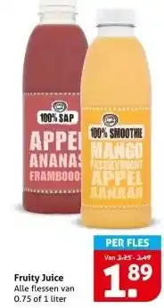 Hoogvliet Fruity Juice aanbieding