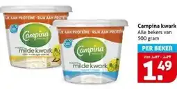 Hoogvliet Campina kwark aanbieding