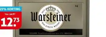 Hoogvliet Warsteiner aanbieding