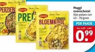 Hoogvliet Maggi ovenschotel aanbieding
