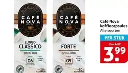 Hoogvliet Café Nova koffiecapsules aanbieding