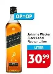 Hoogvliet Johnnie Walker Black Label aanbieding