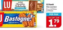 Hoogvliet LU koek aanbieding
