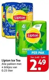 Hoogvliet Lipton Ice Tea aanbieding