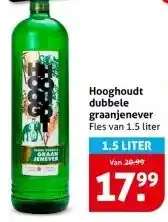 Hoogvliet Hooghoudt dubbele graanjenever aanbieding