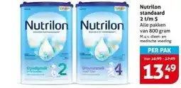 Hoogvliet Nutrilon standaard 2 t/m 5 aanbieding