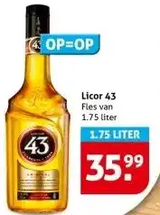 Hoogvliet Licor 43 aanbieding