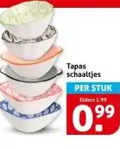 Hoogvliet Tapas schaaltjes aanbieding
