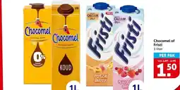 Hoogvliet Chocomel of Fristi aanbieding