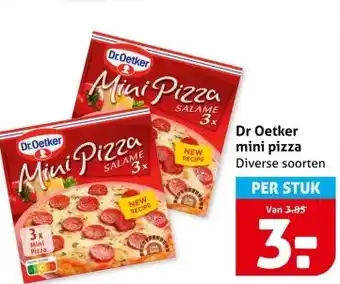 Hoogvliet Dr Oetker mini pizza aanbieding