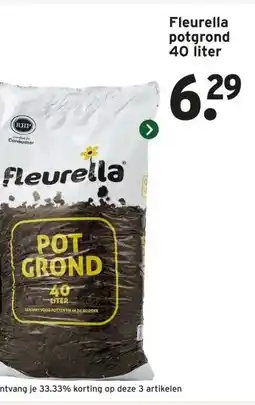 GAMMA Fleurella potgrond 40 liter aanbieding