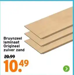 GAMMA Bruynzeel laminaat Origineel zuiver zand aanbieding