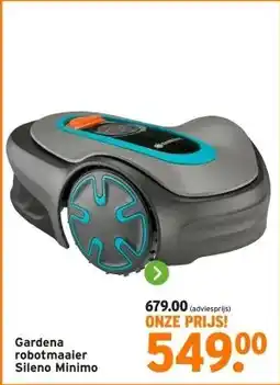 GAMMA Gardena robotmaaier Sileno Minimo aanbieding