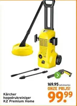 GAMMA Kärcher hogedrukreiniger K2 Premium Home aanbieding