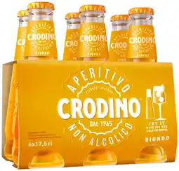 Gall & Gall Crodino Biondo 6X17.5CL Alcoholvrij aanbieding