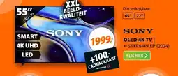 Expert Sony K-55XR84PAEP (2024) BRAVIA 8 aanbieding