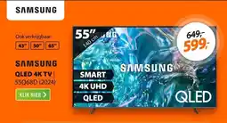 Expert Samsung QLED 4K 55Q68D (2024) aanbieding
