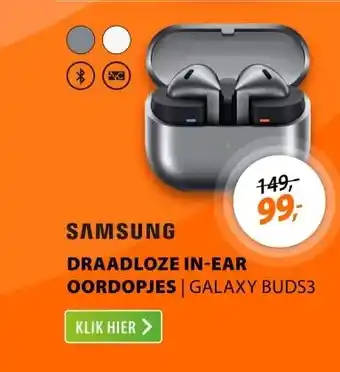 Expert Samsung Galaxy Buds3 Zilver aanbieding