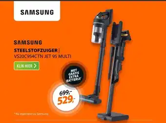 Expert Samsung VS20C954CTN Jet 95 Multi (2023) aanbieding