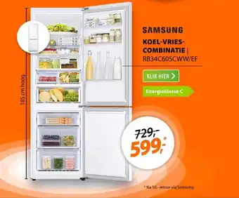 Expert Samsung RB34C605CWW/EF aanbieding
