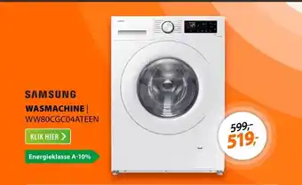 Expert Samsung WW80CGC04ATEEN aanbieding