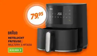Expert Braun HF3030 MultiFry 3 Zwart aanbieding