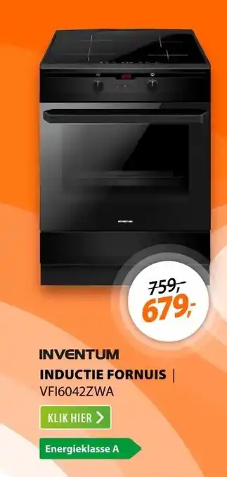 Expert Inventum VFI6042ZWA Zwart aanbieding