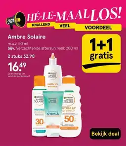 Etos Ambre Solaire aanbieding