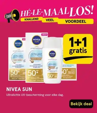 Etos NIVEA SUN aanbieding