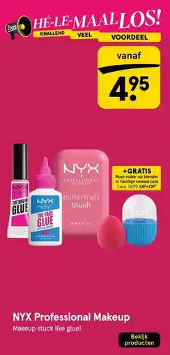 Etos NYX Professional Makeup aanbieding