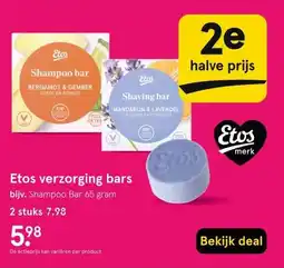 Etos Etos verzorging bars aanbieding