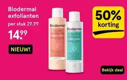 Etos Biodermal exfolianten aanbieding