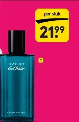Etos Davidoff Cool Water Eau de toilette 75 ml aanbieding