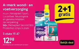 Etos A-merk wond- en voetverzorging aanbieding