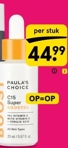 Etos C15 Intensive Serum VC Radiance Repair Original 20 ml aanbieding