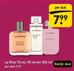 Etos La Rive 75 ml, 90 ml en 100 ml aanbieding