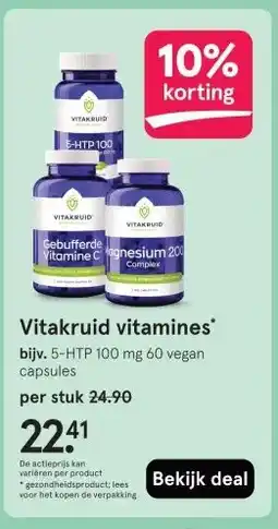 Etos Vitakruid vitamines aanbieding