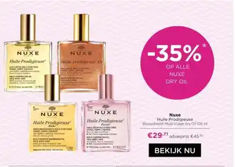 ICI Paris XL Nuxe aanbieding