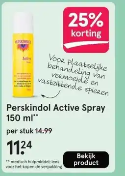 Etos Perskindol Active Spray 150 ml aanbieding