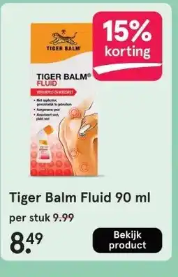 Etos Tiger Balm Fluid 90 ml aanbieding
