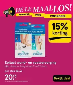 Etos Epitact wond- en voetverzorging aanbieding