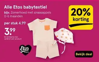 Etos Alle Etos babytextiel aanbieding
