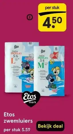 Etos Etos zwemluiers aanbieding