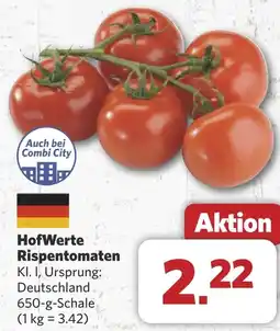 Combi HofWerte Rispentomaten aanbieding