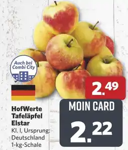 Combi HofWerte Tafeläpfel Elstar aanbieding