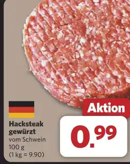 Combi Hacksteak gewürzt aanbieding