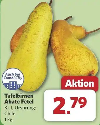 Combi Tafelbirnen Abate Fetel aanbieding